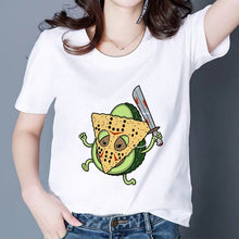 Load image into Gallery viewer, MAMACADO Women Graphic T shirts Fashion Summer T-shirts Funny Avocado Print Tees Short Sleeve Vintage Vogue Tshirts Girls